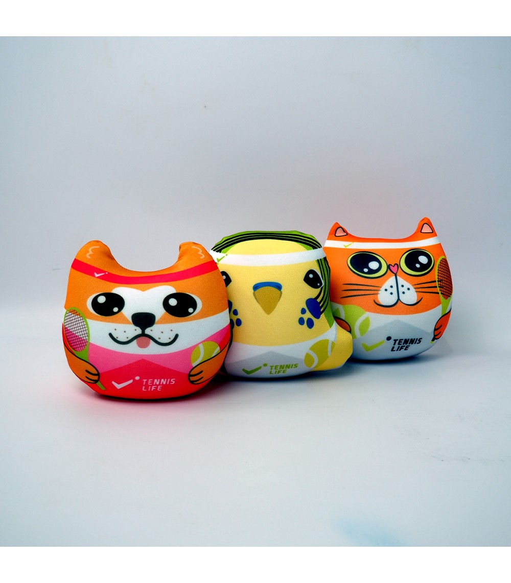 Игрушка-мнушка "Собака теннисистка Плюша"