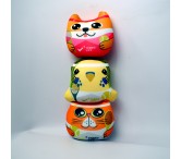 Игрушка-мнушка "Кот теннисист Рыжик"