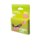 Намотка Tennis Life Tac (липкая) розовая неон 3шт.