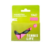 Намотка Tennis Life Tac (липкая) розовая неон 3шт.