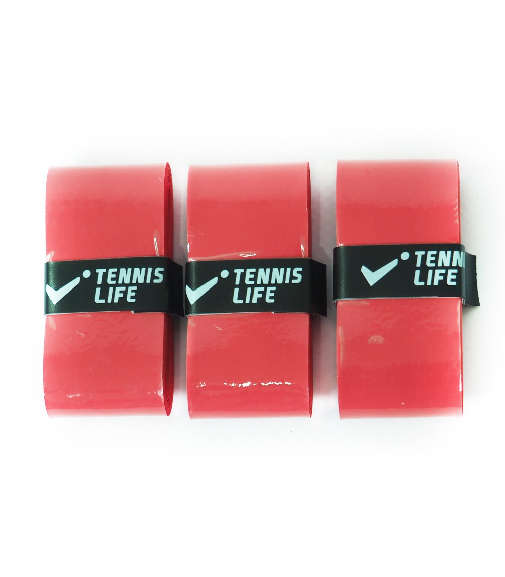 Намотка Tennis Life Tac красная 3шт. Намотка Tennis Life Tac красная 3шт.