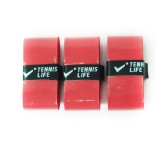 Намотка Tennis Life Tac красная 3шт. Намотка Tennis Life Tac красная 3шт.