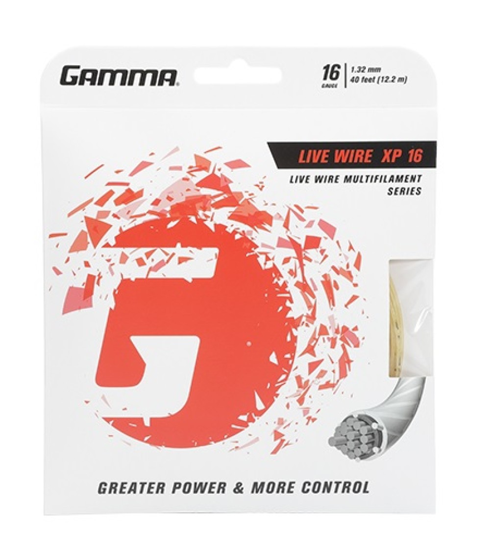 Теннисные струны Gamma Live Wire (Set 12,2м)