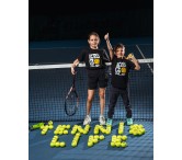 Футболка Tennis Life - Let's Go Play черная