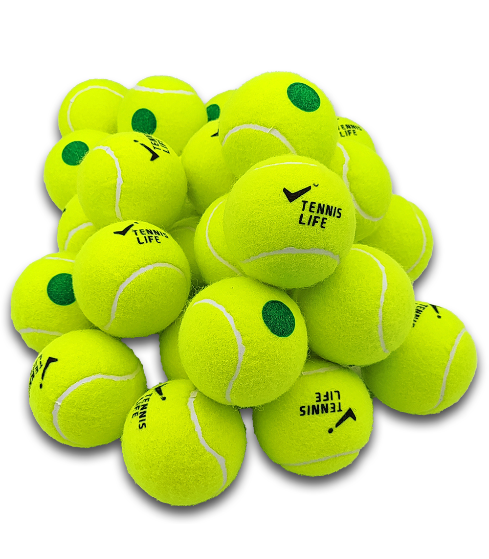 Детские мячи для тенниса Tennis Life Green Dot