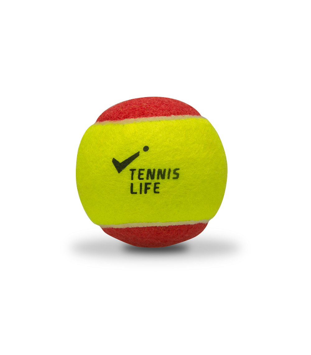 Детские мячи для тенниса Tennis Life Red