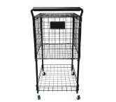 Корзина тренерская TL325 чёрная металлическая