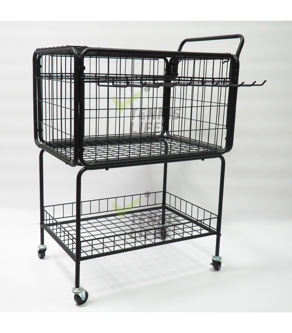 Корзина тренерская TL325 чёрная металлическая