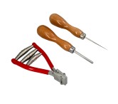  Набор инструментов стрингера (включает в себя: 1 теннисное шило, 1 фиксирующее шило, 1 зажим).