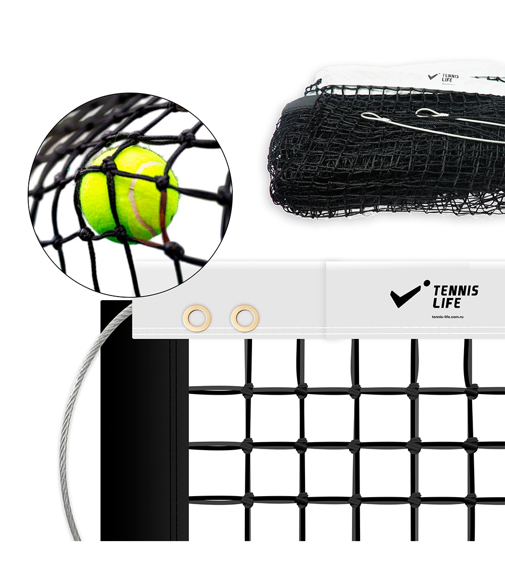 сетка теннисная Tennis Life TN2-3,5mm