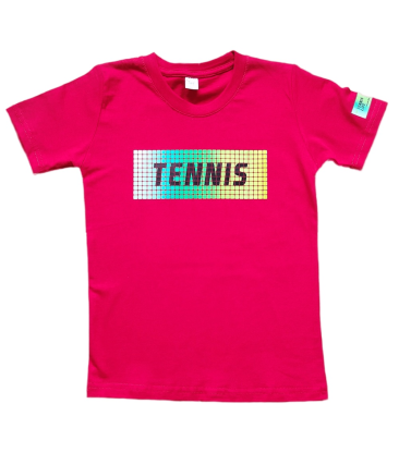 Футболка детская Tennis Life - Tennis красная