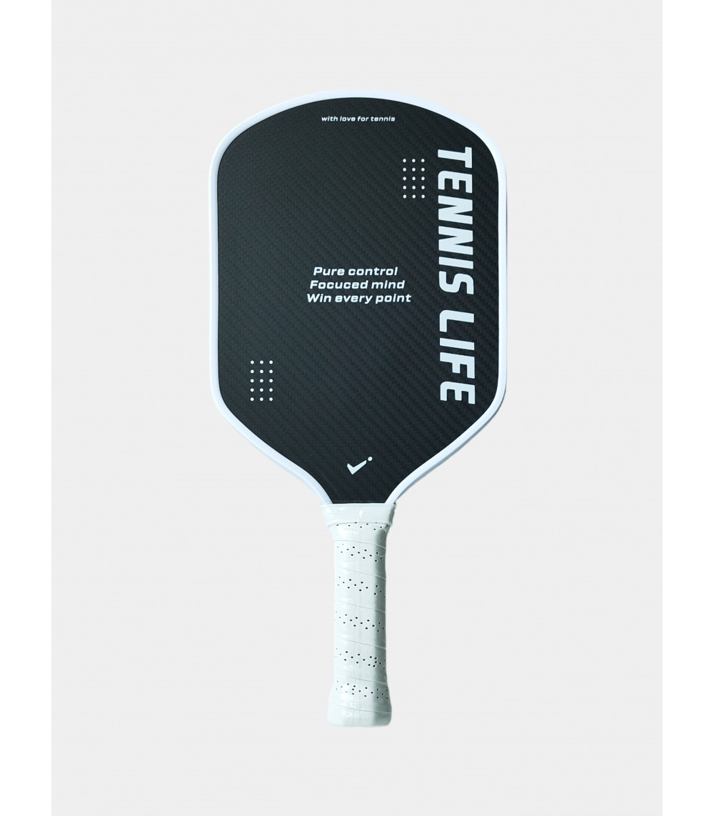 Набор для пиклбола (TENNIS LIFE ACE): 2 ракетки (карбон 3К) и 4 мяча в сумке