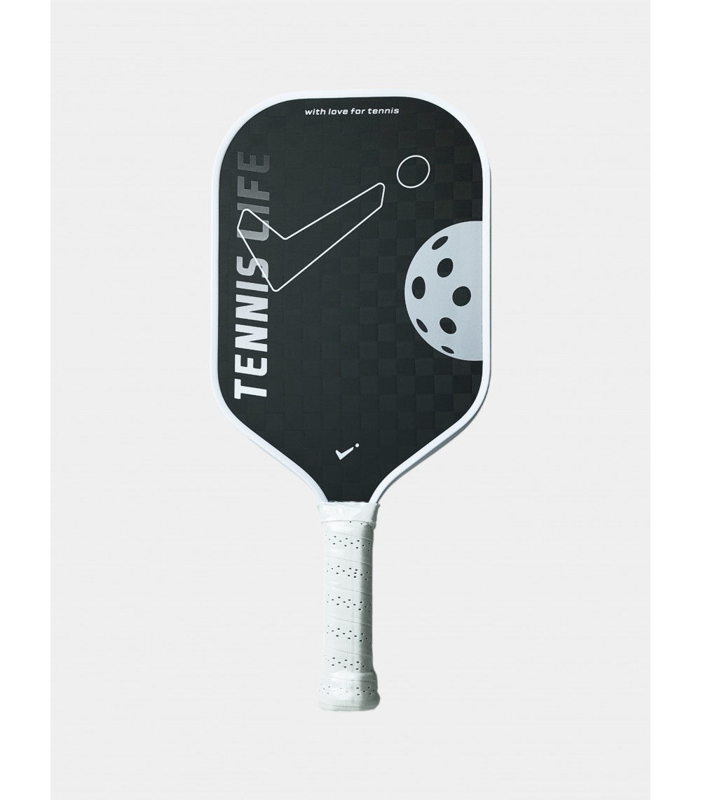 Набор для пиклбола (TENNIS LIFE MASTER): 2 ракетки (карбон 12К) и 4 мяча в сумке